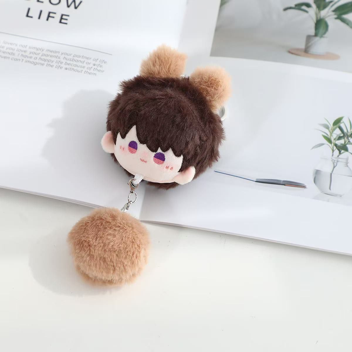 Love and deep space 6 cm plushie keychain
