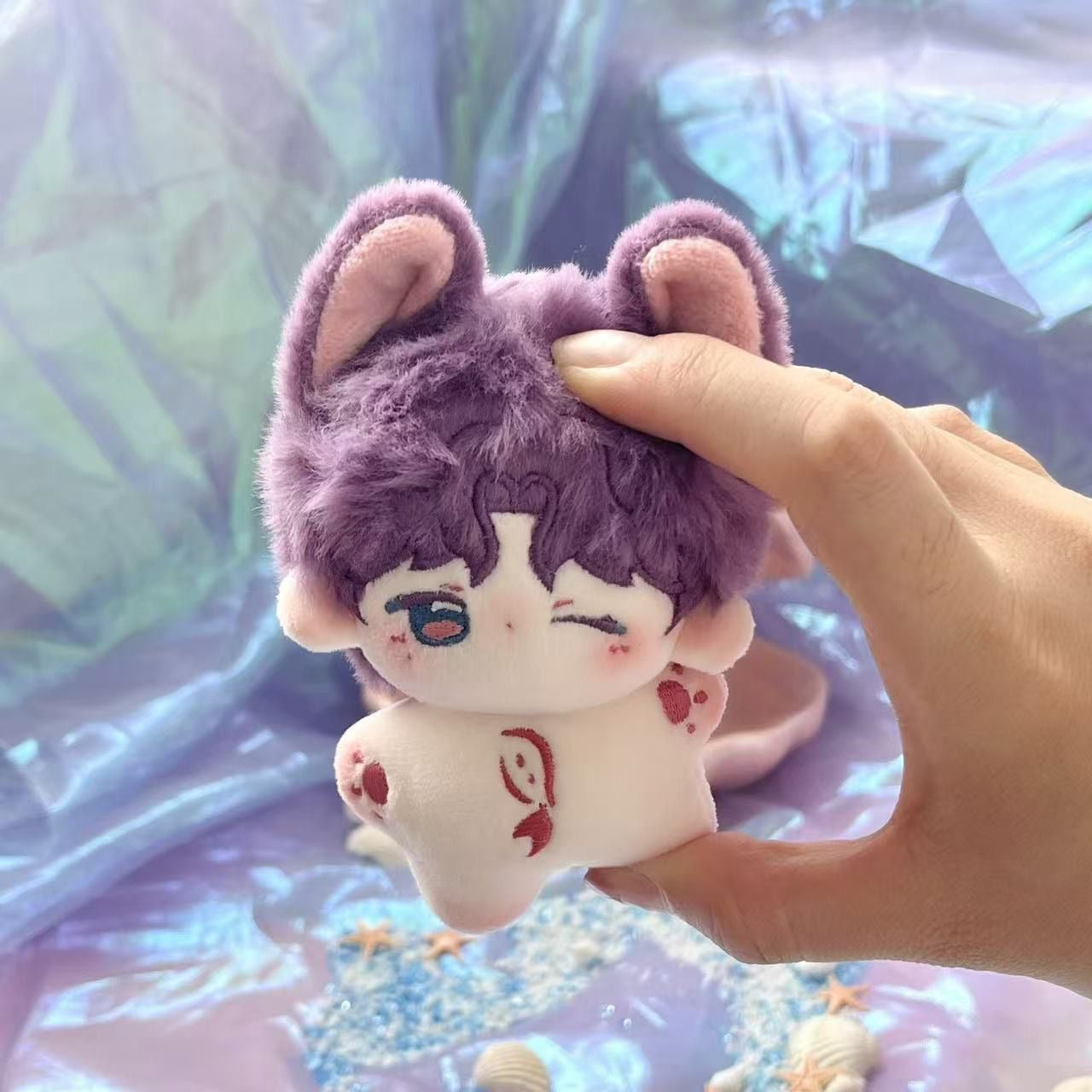Love & Deep space rafayel plushie 10 cm