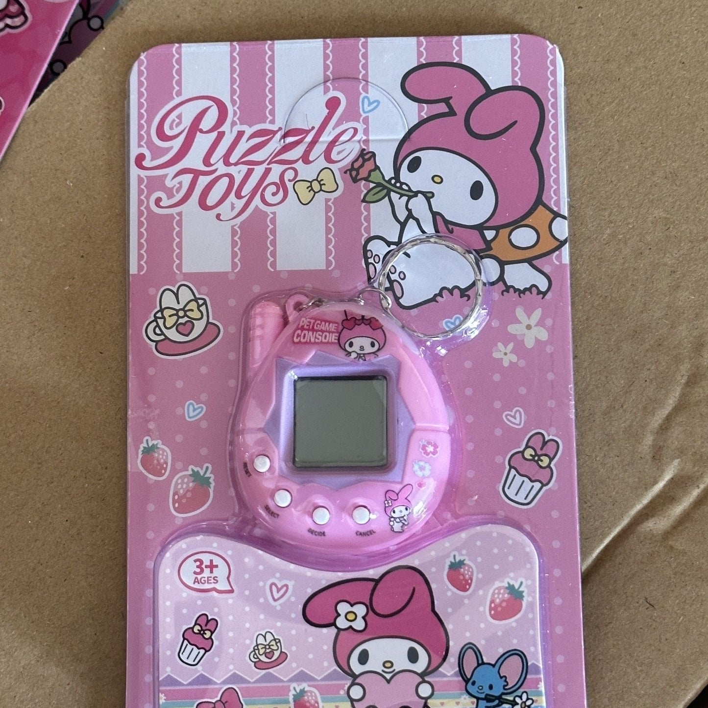 Tamagotchi sanrio keychain