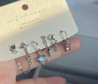 Trending 6 pcs earrings