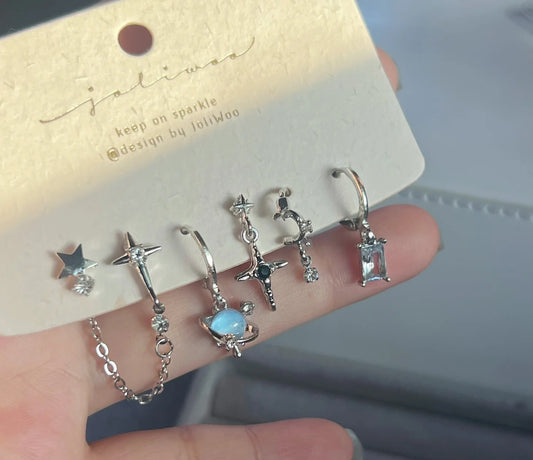 Trending 6 pcs earrings