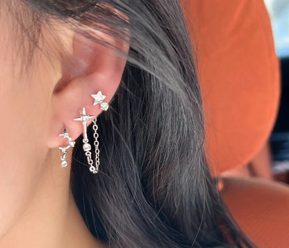 Trending 6 pcs earrings