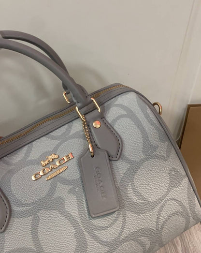 COACH July new product CBM15 3D three-dimensional logo Boston pillow bag