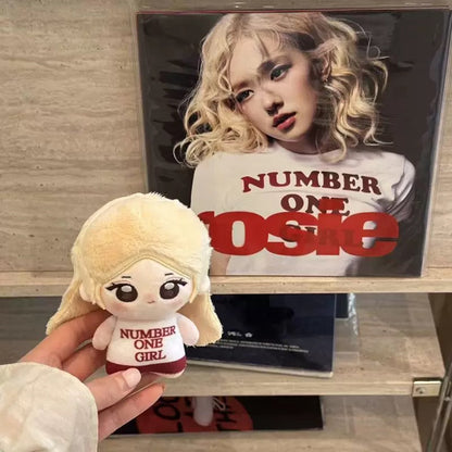 Rose blackpink kpop 10 cm doll keyring plushie