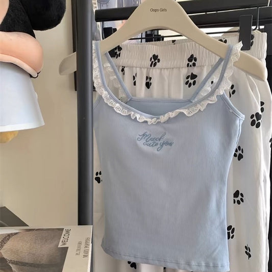 Summer padded cami top
