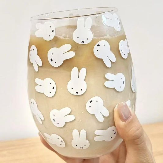 Miffy glass cup