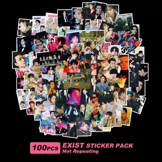 EXO exist 108 pcs stickers set