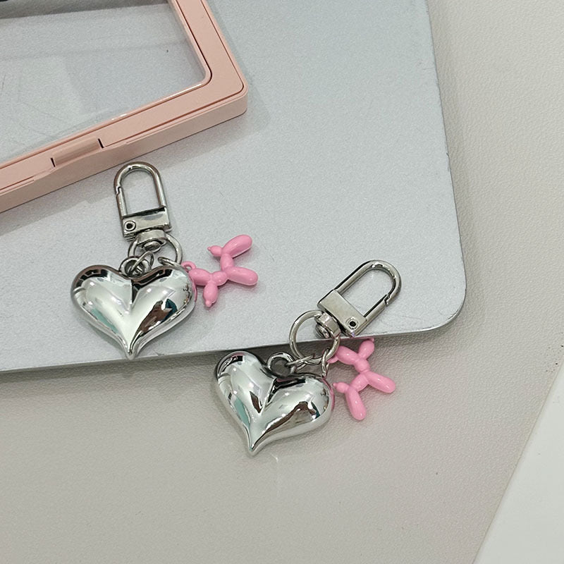 Heart keychain