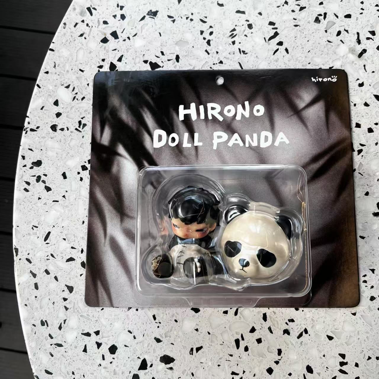 Panda Hirono Popmart figurine