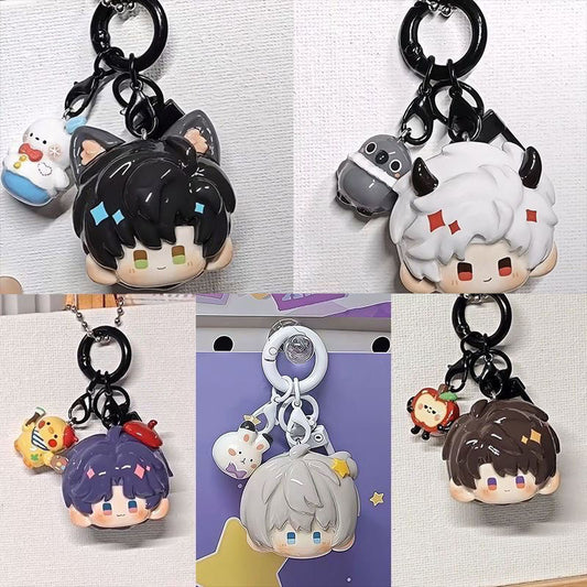 Love and deep space keychain