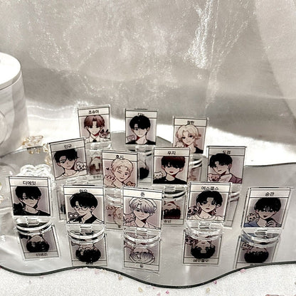 Kpop Seventeen 13 pcs acrylic standee chiwi art
