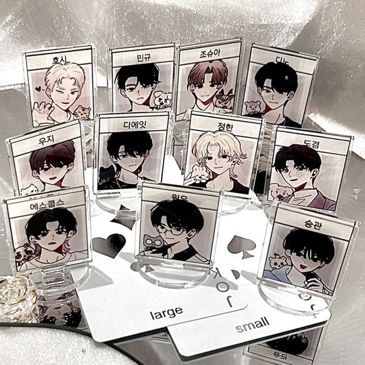 Kpop Seventeen 13 pcs acrylic standee chiwi art