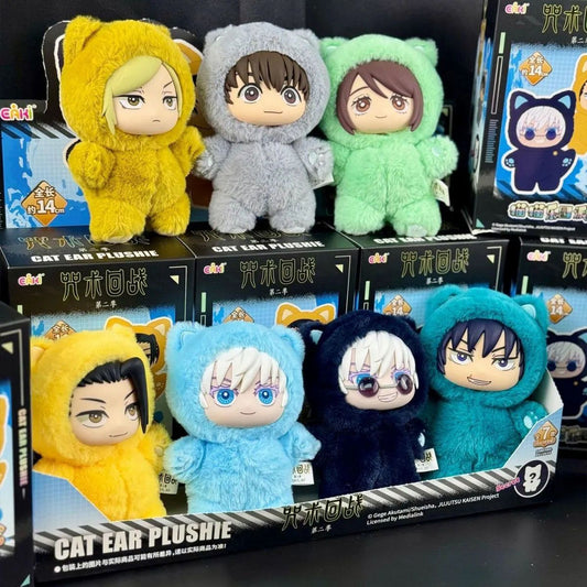 Top toy official jujitsu kaisen anime plush doll blind box 
( random )