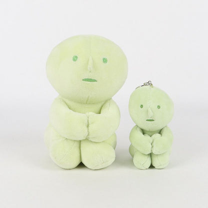 Smiski plush keyring