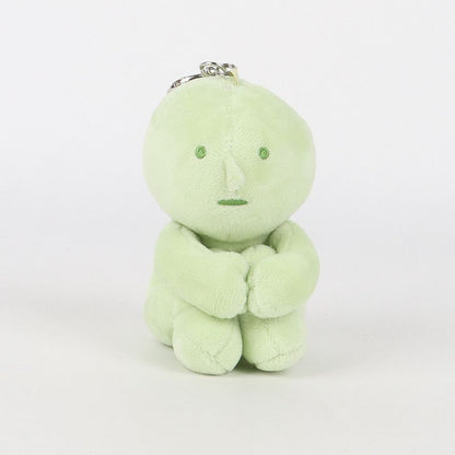 Smiski plush keyring