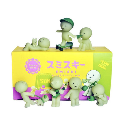Smiski Sunday series blind box