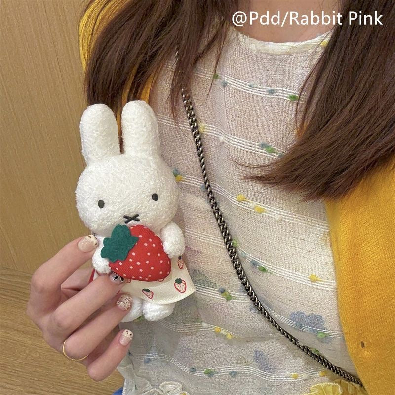 Miffy strawberry plushie