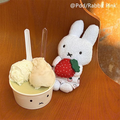 Miffy strawberry plushie