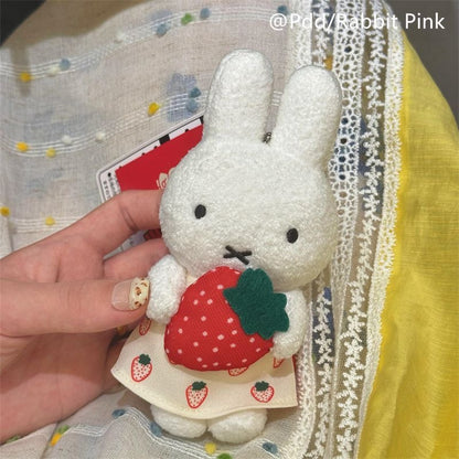 Miffy strawberry plushie