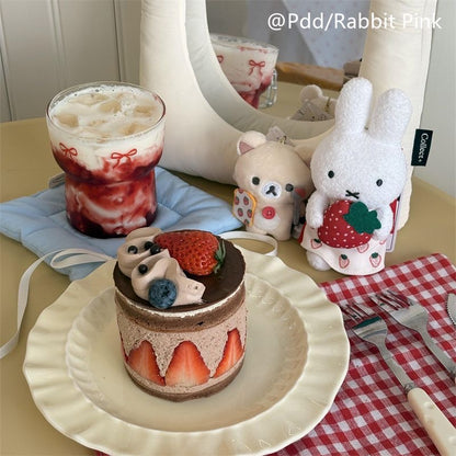 Miffy strawberry plushie