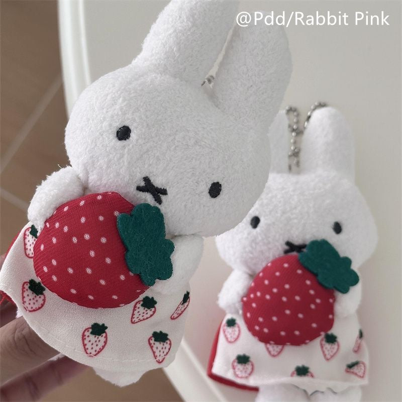 Miffy strawberry plushie