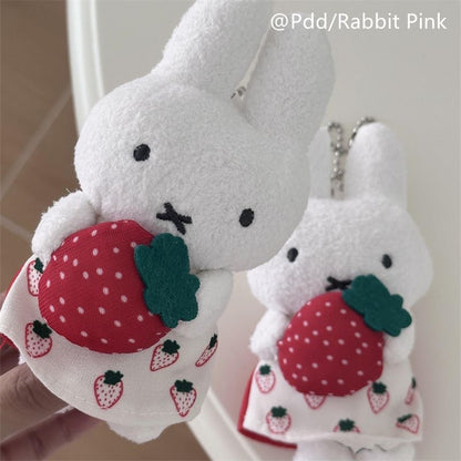 Miffy strawberry plushie