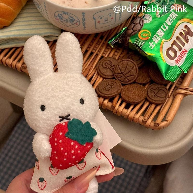 Miffy strawberry plushie