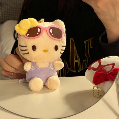 Hellokitty plush doll keyring