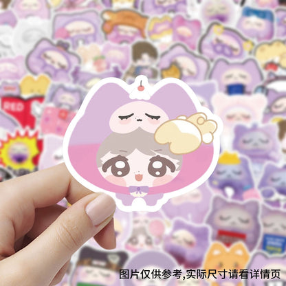 EXO baekhyun 60 pcs vinyls stickers
