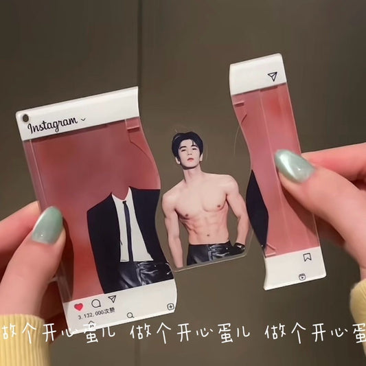 Chinese actor zhang linghe acrylic photo