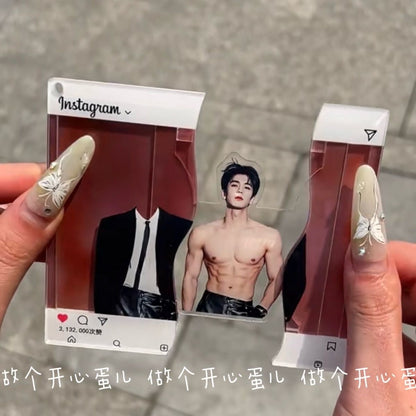 Chinese actor zhang linghe acrylic photo