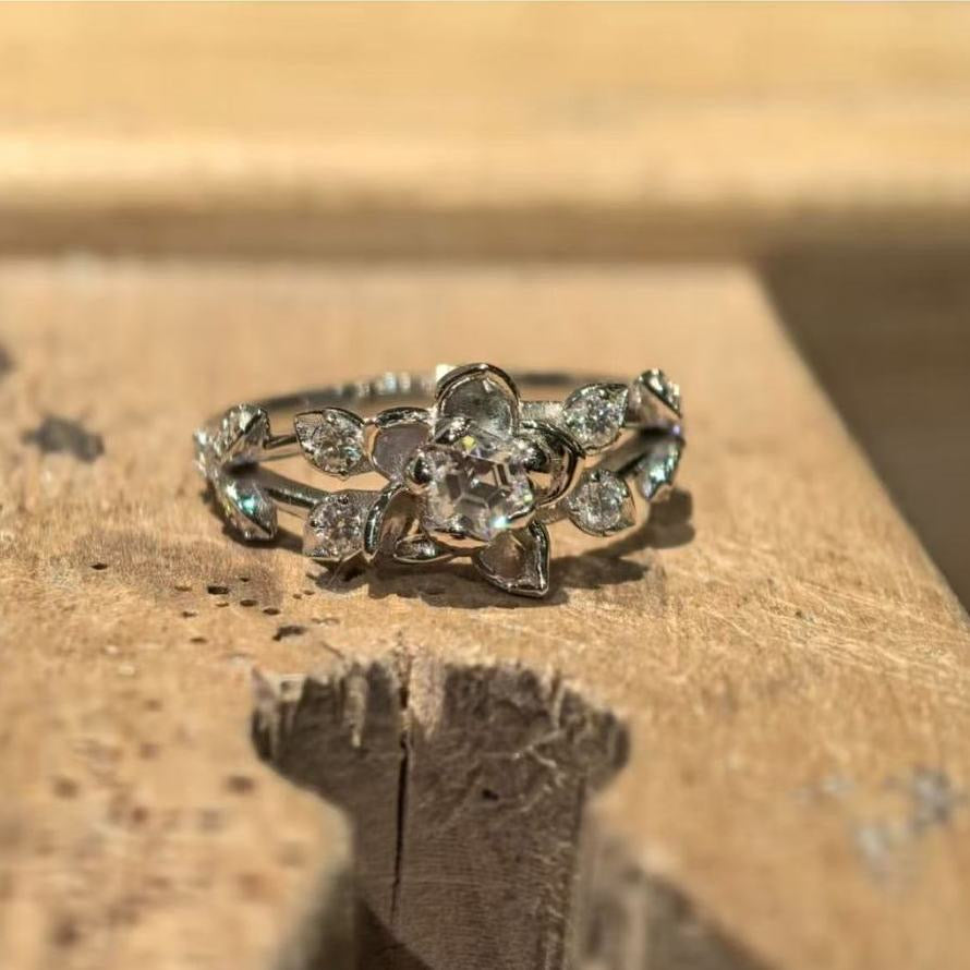 Love and deep space wedding ring