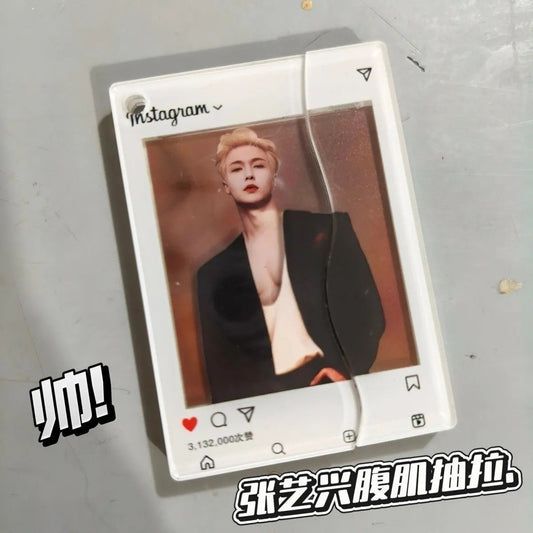 Zhang yixing EXO lay acrylic photo frame