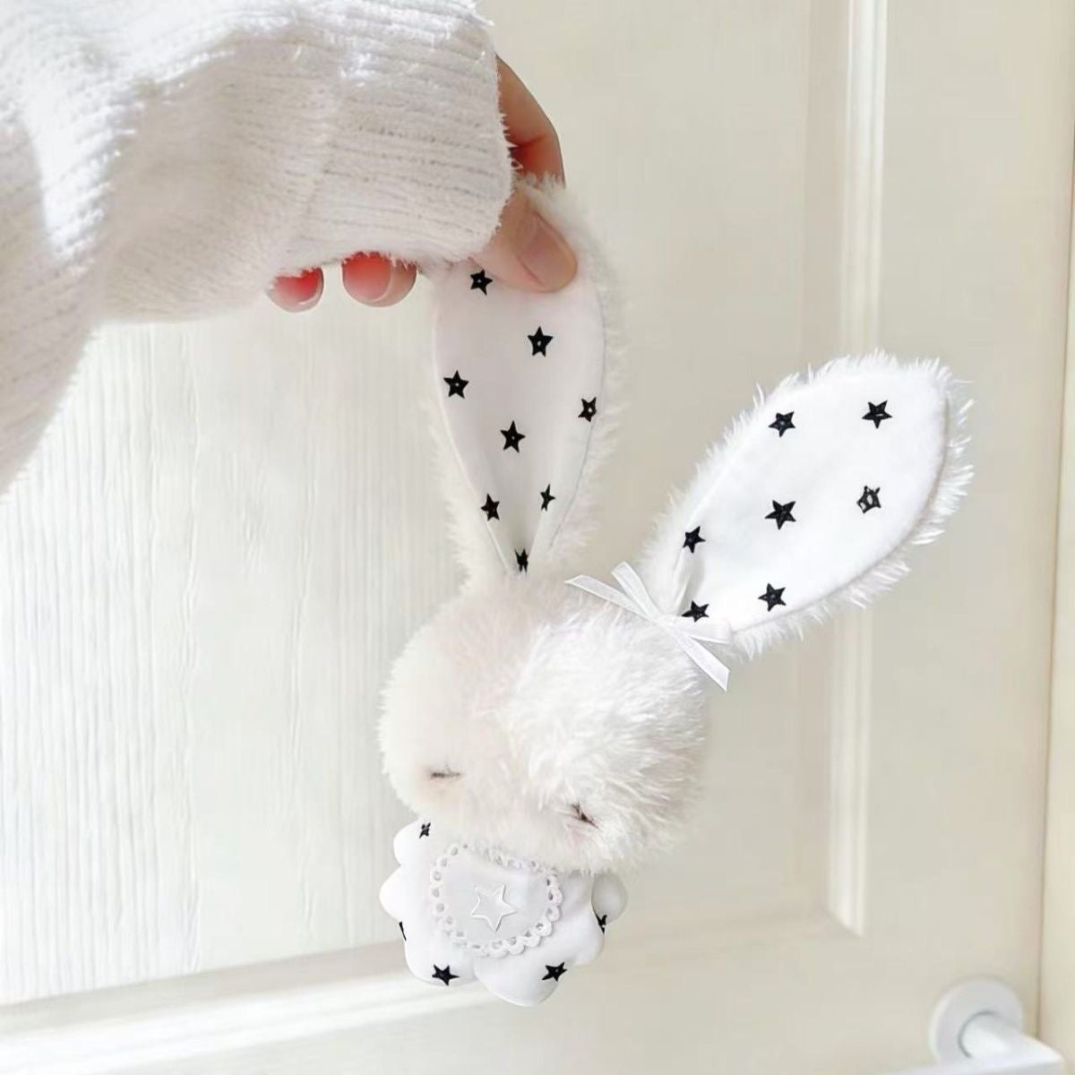 Angel rabbit plushie