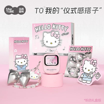 HelloKitty Screen Smart Bluetooth Headphones Creative Gift Women's Birthday Gift Set