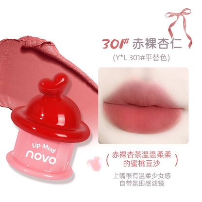 Novo Sweetheart matte finish lip mud
