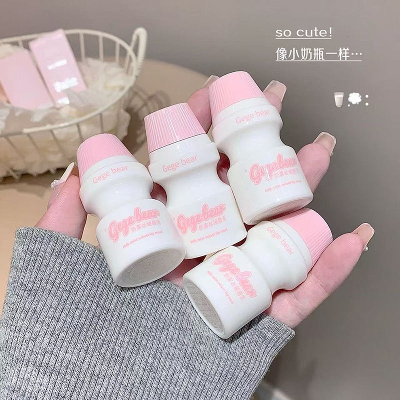 Gege bear milky velvet lip mud