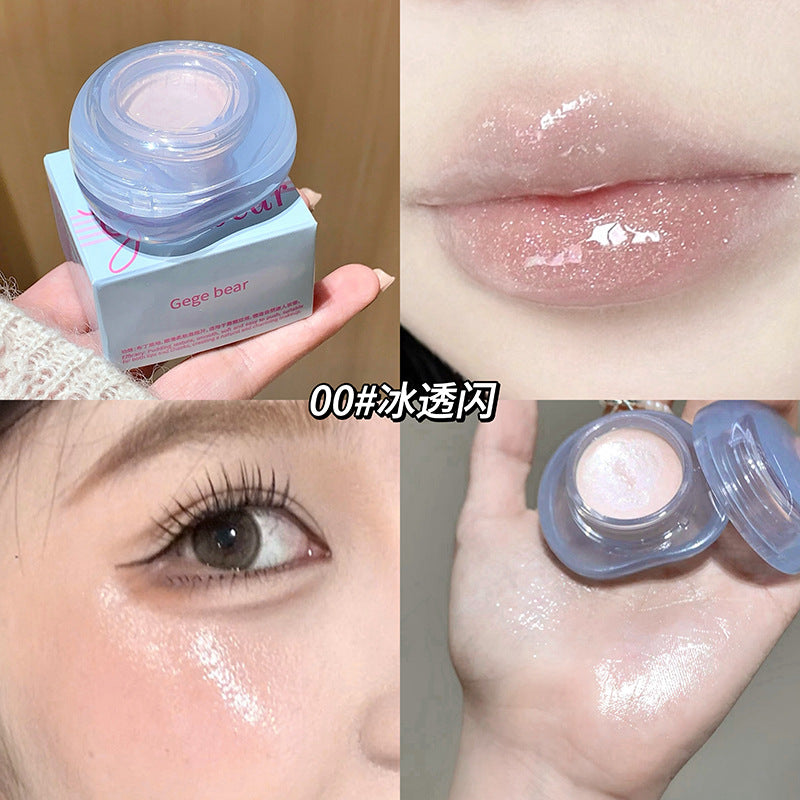 Gege bear hydrating lip and cheek glossy balm