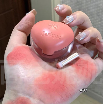 Dasique Matte Heart lip and cheek Mud