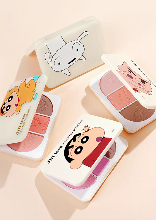 JILLLEEN CARRYON Shin-Chan Three color Blush Palette