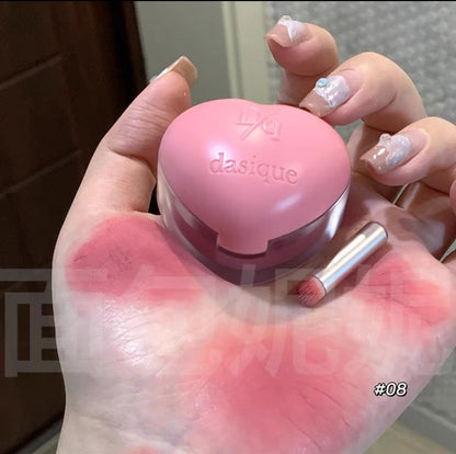 Dasique Matte Heart lip and cheek Mud