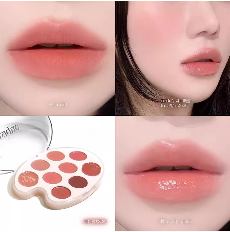 Dasique nine colour lip and Pallate