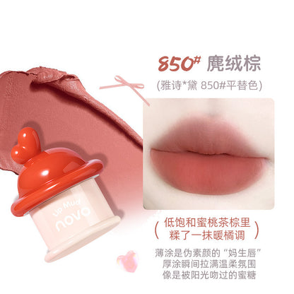 Novo Sweetheart matte finish lip mud
