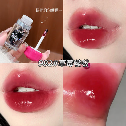 Cappuvini mushroom shaped glossy lip gloss