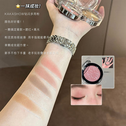 Kakashow multi use powder with fine shimmer glitter