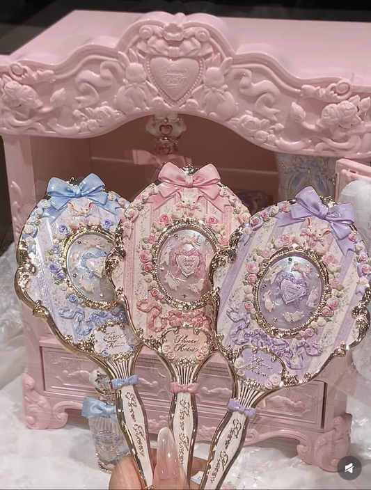 Flower knows bunny gardan mirror