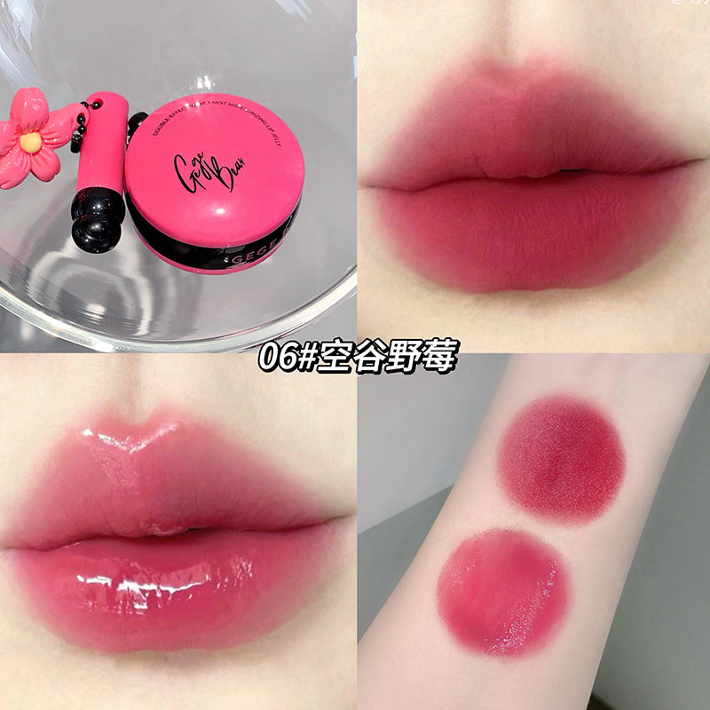 Gege bear Doul-Effect velvet matte lip mud