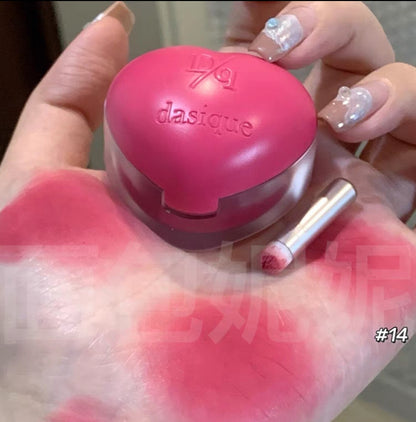 Dasique Matte Heart lip and cheek Mud