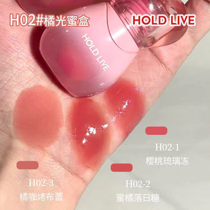 HOLDLIVE cute song lip gloss set