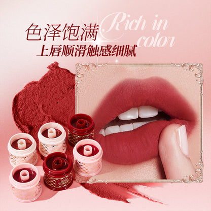 QXQY Cream cake lip mud